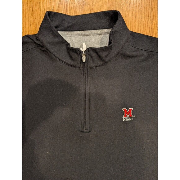 Miami University Ohio Redhawks Johnnie-O Sully 1/4 Zip Pullover Performance  2XL - Picture 7 of 13